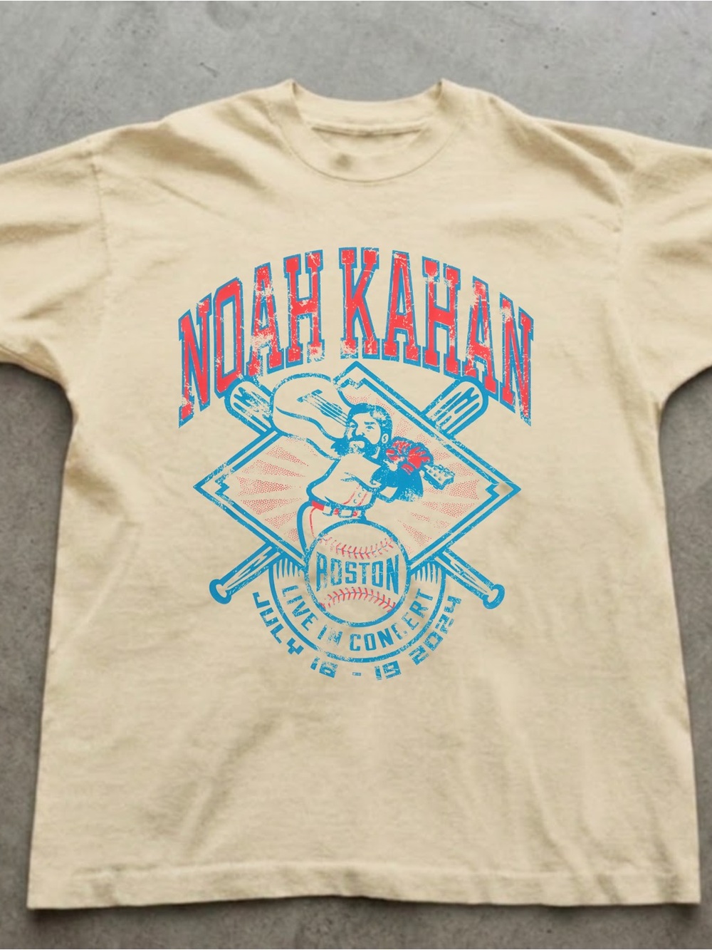 Folk Pop Music Guitar Baseball Graphic Tee Gildan T-shirt